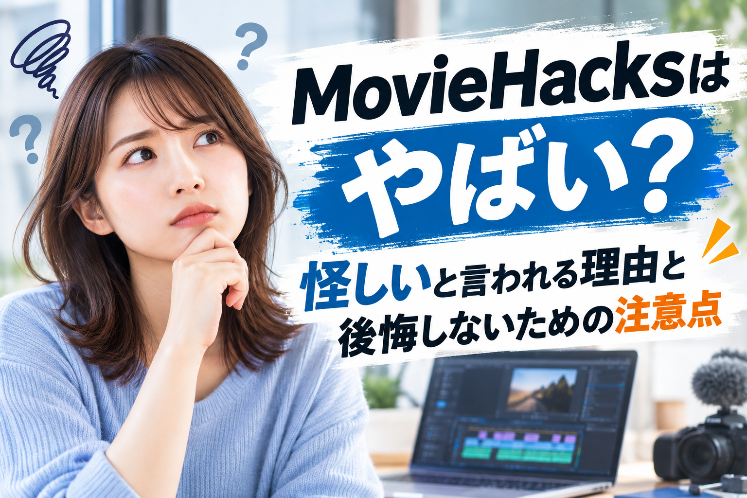 MovieHacksはやばい?怪しいと言われる理由と後悔しないための注意点